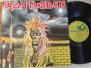 IRON MAIDEN 1st. ORIGINAL lime HARVEST ST-12094 G1/G4 w/Sanctuary METAL vinyl LP