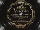 78 RPM -- Clarence Williams' Washboard Band, Victor 38063, EE+  Jazz