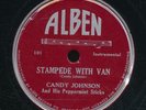 78bs-R&B-ALBEN 101-Candy Johnson & his Peppermint Sticks