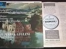 Giulini SCHUBERT Unfinished BRAHMS LP Columbia SAX 2424 B/S UK ED1 NM VERY RARE