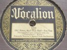 Jimmie Noone Apex Club Orch VOCALION 1215 Oh Sister Ain't That Hot / Blues E-