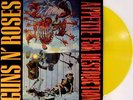 GUNS N' ROSES LP VINYL - APPETITE FOR DESTRUCTION - VINYL JAUNE - YELLOW VINYL