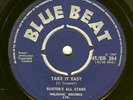 BUSTER'S ALLSTARS (HOPETON LEWIS)-Take It Easy/Why Must I Cry-Blue Beat 7