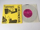 The Germs - original Lexicon Devil 7 inch on Slash Records (Yellow sleeve) rare