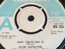 CLYDE MCPHATTER 'BABY YOUVE GOT IT' DERAM DEMO DM.223 60'S RARE NORTHERN SOUL