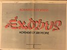 BOB MARLEY & THE WAILERS EXODUS ORIGINAL ADVERT 24 X 16