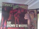 RAY BROWN AND THE WHISPERS DANCE DANCE DANCE RARE OZ BEAT LP on LEEDON