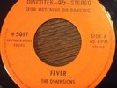 THE DIMENSIONS Fever / One Way, RARE Mod Jazz FUNK 45, Seeburg