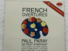 AMS 16121 FRENCH OVERTURES PARAY DETROIT SYMPHONY ORCHESTRA LP NM VINYL