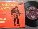 CHUCK BERRY =REELIN AND ROCKIN= RARE 1958 UK 7