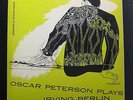 Oscar Peterson - Plays Irving Berlin LP VG+ MG C-604 Mono 1st Trumpeter Record