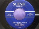Rare Bopper 45 : Johnny Shelton   Groovy Joe's   Alone In The Crowd   Scenic