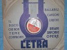 MARIA MENEGHINI CALLAS - NORMA - 78 RPM CETRA ITA ORIGINAL first ps 1949 MINT