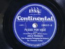 78 RPM -- Amalia Rodrigues, Continental 20007, E-V+  World - Portuguese - Fado