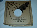 Edison Electrically Recorded Needle Type Record (Lateral Cut) SLEEVE ONLY-Nice