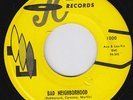 RONNIE BARRON & DELINQUENTS Bad Neighborhood M- US 45 r&b Mac Rebennack DR JOHN