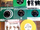 THE BEATLES-SELECTION OF 7 SINGLES/EP'S-UK ORIGINALS & RE-ISSUES-COMPANY SLEEVES