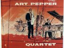 THE ART PEPPER QUARTET-MINT RECORD, UNPLAYED, 4 PAGE INSERT WITH MUSIC