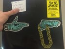 Run The Jewels Gold Color Vinyl  Riot Fest Fire Sale Patch