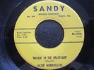 JACKIE MORNINGSTAR ROCKIN IN THE GRAVEYARD SANDY 45-1018 ORIG ROCKABILLY ROCKER