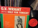 O.V. WRIGHT If It Is Only For Tonight BACKBEAT LP mono Rare Soul VG+