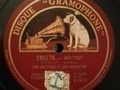 Tom WALTHAM FOXTROT EUROJAZZ on French GRAMOPHONE Tipsy/Sweetie 78RPM EX
