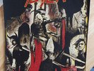 RARE VINTAGE ORIGINAL SLAYER 'REIGN IN BLOOD' BACK PATCH show no mercy,lp,cd