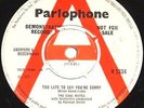 SOUL MATES - Too Late To Say Your Sorry / Your Love - Uk 7
