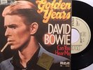 DAVID BOWIE 'GOLDEN YEARS / CAN YOU HEAR ME' ITALY ORIGINAL PROMO 45 w/PS