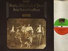 CROSBY STILLS NASH AND YOUNG deja vu K50001 A/B uk 1972 atlantic LP EX/EX