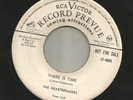 DOOWOP JUMP R&B + BALLAD - HEARTBREAKERS-  THERE IS TIME  -HEAR-1952 PROMO RCA
