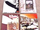 4 Led Zeppelin UK classic original issue Rock LP's - Excellent condition