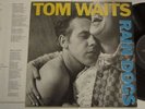 TOM WAITS ORIGINAL 1985 U.S. ISLAND LP RAIN DOGS W/ INNER LYRIC SLEEVE / NEAR M-