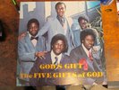 FIVE GIFTS OF GOD God's Gift LP BLUE ASH ohio gospel funk VG++ clean