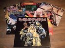 IRON MAIDEN 80-87 RARE COFFRET 5 LP COULEURS