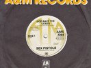 SEX PISTOLS *GOD SAVE THE QUEEN* BLACK VINYL REISSUE NM
