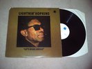LIGHTNIN' HOPKINS : LET'S WORK AWHILE (BLUE HORIZON 2431 005 MONO) 1971 RARE