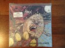 HIRAX Raging Violence 1st Press 1985 Metal Blade Records Pushead MINT w/shrink