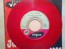 VINYLE 45T JUKE BOX JOHNNY HALLYDAY LE P'TIT CLOWN DE TON COEUR : VINYLE ROUGE