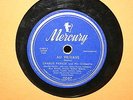 CHARLIE PARKER & HIS ORCHESTRA Au Privave '51 MERCURY 11087 Miles Davis JAZZ 78