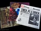 Jethro Tull - 3 x UK 1st Press LPs: Aqualung/Thick As A Brick/Warchild - EX