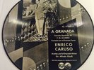 Enrico Caruso A Granada / Noche Feliz VERY RARE 78 RPM picture disc RCA Victor
