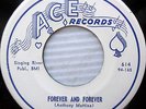 TONY MATTINA teen doowop 45 FOREVER & EVER WON'T YOU PROMISE ME YOUR LOVE e0114