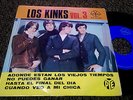 THE KINKS - VOL. 3 rare mexico GAMMA pokora EP PS 45 FREAKBEAT GARAGE psych 7