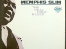 MEMPHIS SLIM 'The Real Folk Blues' Chess Masters Unplayed 1st Press Promo LP