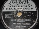 CARL PERKINS   BLUE SUEDE SHOES b/w HONEY DON'T UK LONDON 78 RPM E- MINUS GRADE