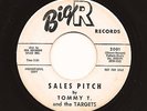 Rare Mod New Breed R&B TOMMY T. AND THE TARGETS Sales Pitch BIG R