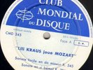 LILI KRAUS, MOZART 