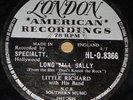 LITTLE RICHARD   LONG TALL SALLY b/w TUTTI FRUTTI   LONDON 78 RPM E+ EX GRADE