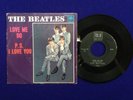Beatles LOVE ME DO PS I LOVE YOU TOLLIE 9008 Pic sleeve Black label TOL 9008.05